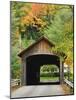 Built in 1837, Coombs Covered Bridge, Ashuelot River in Winchester, New Hampshire, USA-Jerry & Marcy Monkman-Mounted Photographic Print