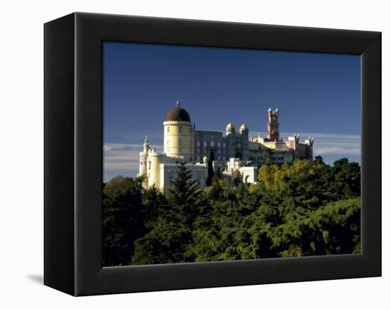 Built in the 1840S, Palacio De Pena in the Hills Above Sintra Is a Deliberate Fantasy of Kitsch-Amar Grover-Framed Premier Image Canvas