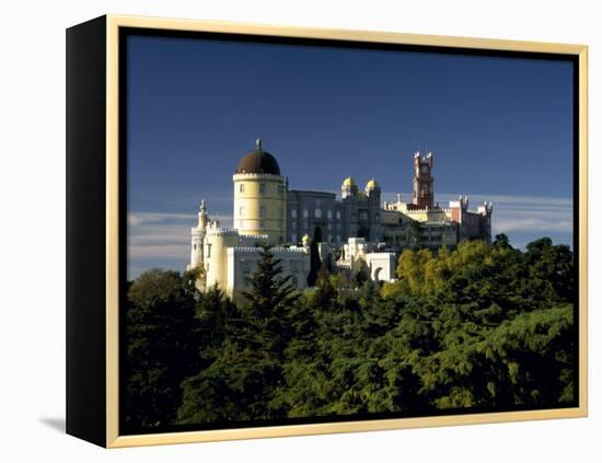 Built in the 1840S, Palacio De Pena in the Hills Above Sintra Is a Deliberate Fantasy of Kitsch-Amar Grover-Framed Premier Image Canvas