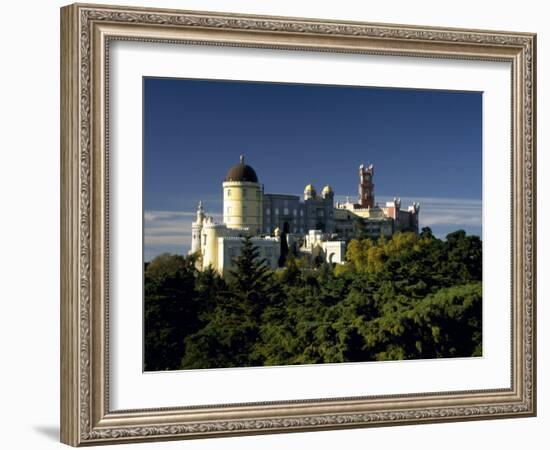 Built in the 1840S, Palacio De Pena in the Hills Above Sintra Is a Deliberate Fantasy of Kitsch-Amar Grover-Framed Photographic Print