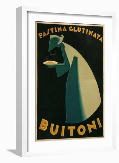 Buitoni Pasta Advertisement-null-Framed Art Print