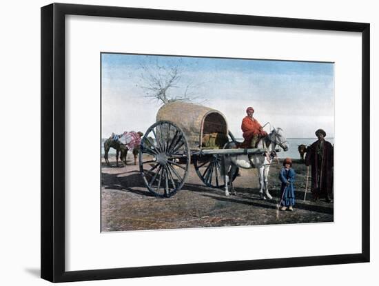 Bukhara Wagon, Uzbekistan, C1890-Gillot-Framed Giclee Print