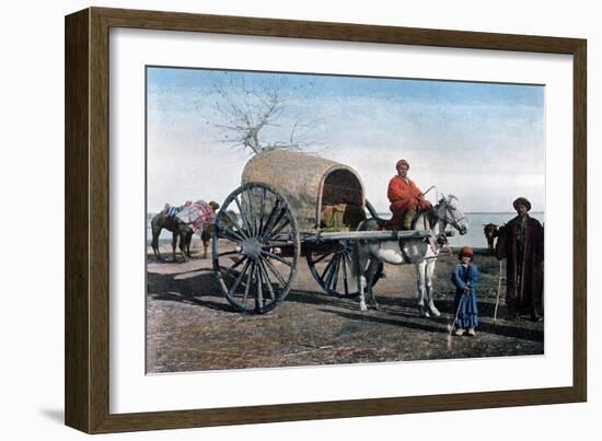 Bukhara Wagon, Uzbekistan, C1890-Gillot-Framed Giclee Print