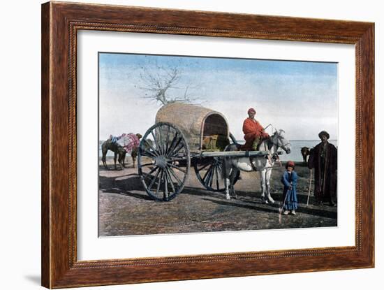 Bukhara Wagon, Uzbekistan, C1890-Gillot-Framed Giclee Print