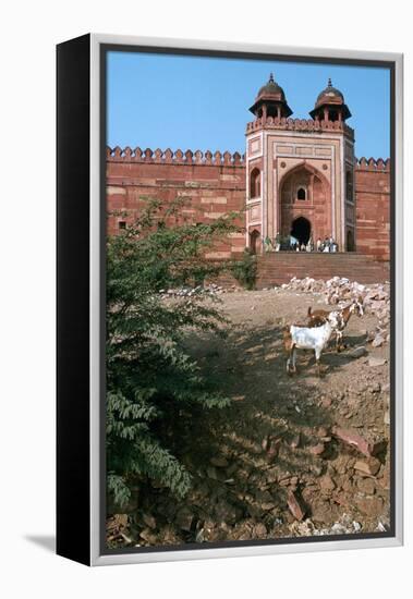 Buland Darwaza, Fatehpur Sikri, Agra, Uttar Pradesh, India-Vivienne Sharp-Framed Premier Image Canvas