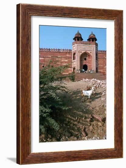 Buland Darwaza, Fatehpur Sikri, Agra, Uttar Pradesh, India-Vivienne Sharp-Framed Photographic Print