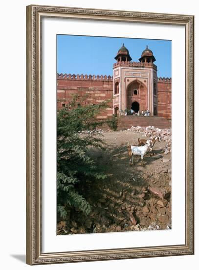 Buland Darwaza, Fatehpur Sikri, Agra, Uttar Pradesh, India-Vivienne Sharp-Framed Photographic Print