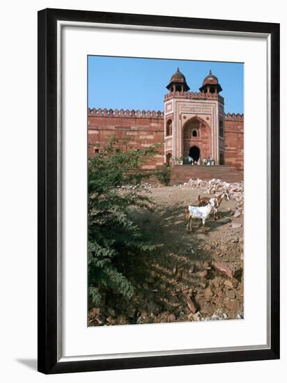 Buland Darwaza, Fatehpur Sikri, Agra, Uttar Pradesh, India-Vivienne Sharp-Framed Photographic Print