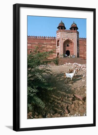 Buland Darwaza, Fatehpur Sikri, Agra, Uttar Pradesh, India-Vivienne Sharp-Framed Photographic Print