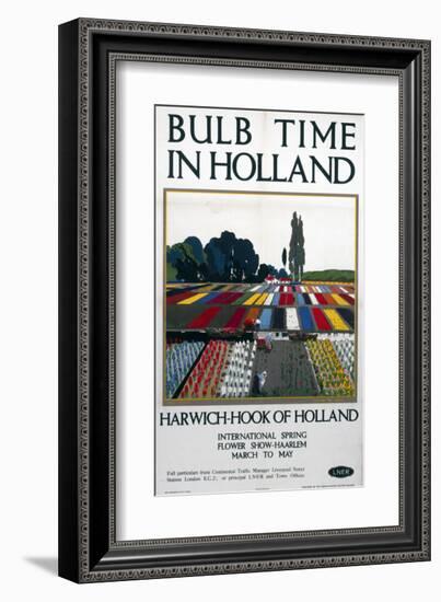 Bulb Time in Holland-null-Framed Art Print