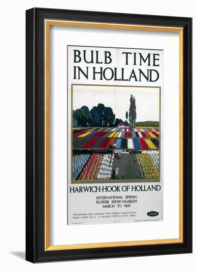 Bulb Time in Holland-null-Framed Art Print