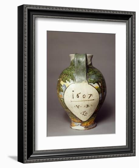 Bulbous Apothecary Jug, 1607-null-Framed Giclee Print