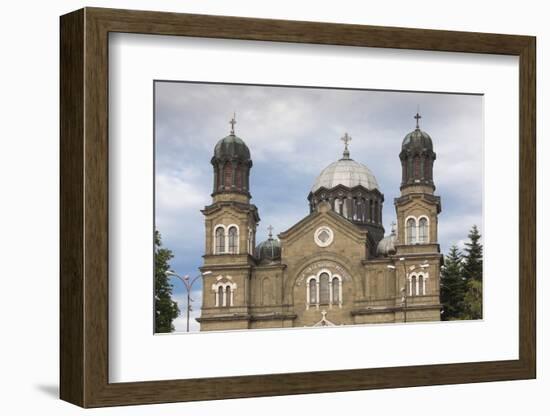Bulgaria, Black Sea Coast, Burgas, Sveti Cyril and Methodius Cathedral-Walter Bibikow-Framed Photographic Print