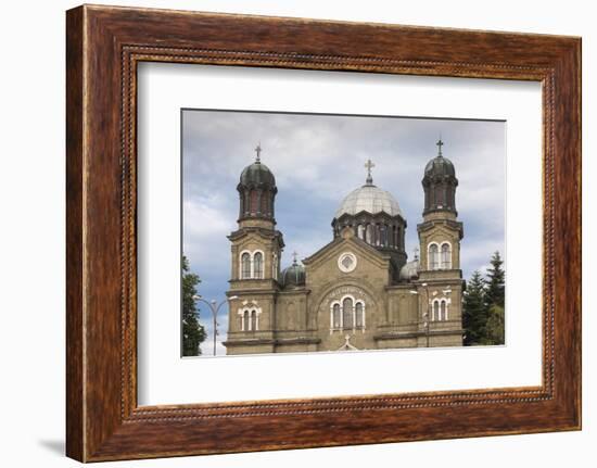 Bulgaria, Black Sea Coast, Burgas, Sveti Cyril and Methodius Cathedral-Walter Bibikow-Framed Photographic Print