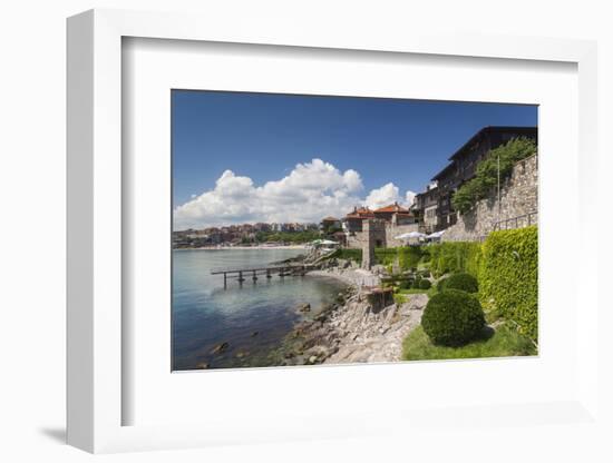 Bulgaria, Black Sea Coast, Sozopol, Eastern Waterfront-Walter Bibikow-Framed Photographic Print