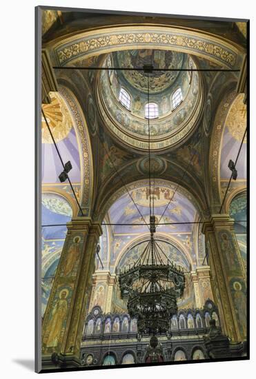 Bulgaria, Black Sea Coast, Varna, Orthodox Cathedral of the Assumption of the Virgin, Interior-Walter Bibikow-Mounted Photographic Print