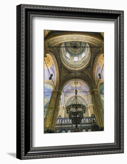 Bulgaria, Black Sea Coast, Varna, Orthodox Cathedral of the Assumption of the Virgin, Interior-Walter Bibikow-Framed Photographic Print