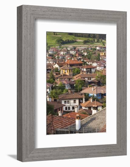 Bulgaria, Central Mountains, Koprivshtitsa, Elevated Village View-Walter Bibikow-Framed Photographic Print