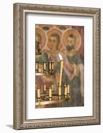 Bulgaria, Central Mts, Troyan, Troyan Monastery, with Murals-Walter Bibikow-Framed Photographic Print