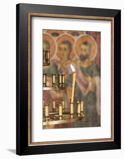 Bulgaria, Central Mts, Troyan, Troyan Monastery, with Murals-Walter Bibikow-Framed Photographic Print