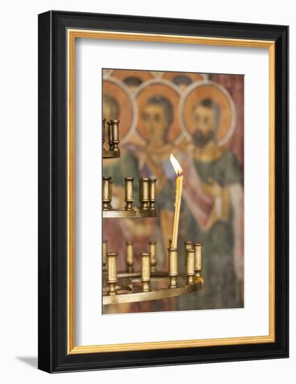 Bulgaria, Central Mts, Troyan, Troyan Monastery, with Murals-Walter Bibikow-Framed Photographic Print