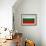 Bulgaria Flag Design with Wood Patterning - Flags of the World Series-Philippe Hugonnard-Framed Art Print displayed on a wall