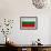 Bulgaria Flag Design with Wood Patterning - Flags of the World Series-Philippe Hugonnard-Framed Art Print displayed on a wall