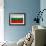 Bulgaria Flag Design with Wood Patterning - Flags of the World Series-Philippe Hugonnard-Framed Art Print displayed on a wall