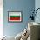 Bulgaria Flag Design with Wood Patterning - Flags of the World Series-Philippe Hugonnard-Framed Art Print displayed on a wall