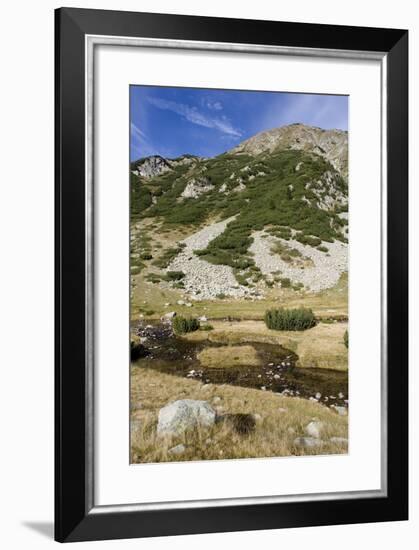 Bulgaria, Pirin Mountains, Pirin National Park, Distant Mountain-null-Framed Giclee Print