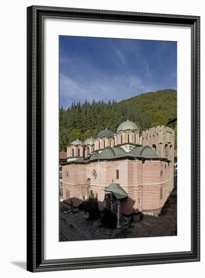 Bulgaria. Rhodope Mountains. Rila Monastery, Church of Nativity of Virgin-null-Framed Giclee Print