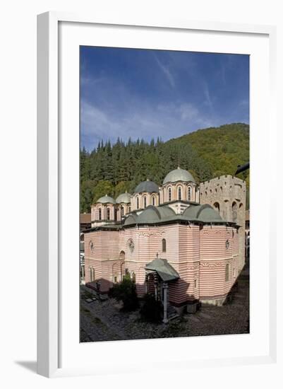 Bulgaria. Rhodope Mountains. Rila Monastery, Church of Nativity of Virgin-null-Framed Giclee Print