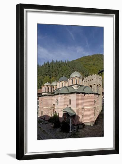 Bulgaria. Rhodope Mountains. Rila Monastery, Church of Nativity of Virgin-null-Framed Giclee Print