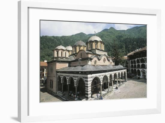 Bulgaria, Rhodope Mountains, Rila Monastery-null-Framed Giclee Print