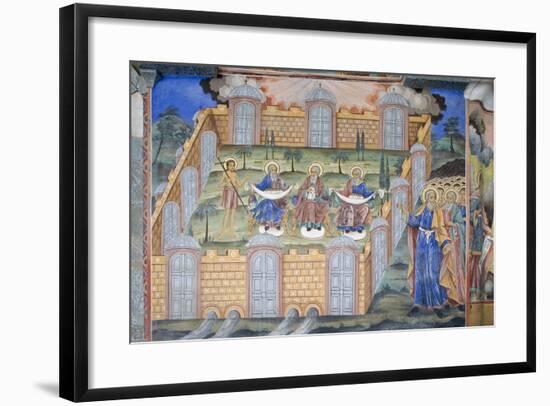 Bulgaria, Rila Monastery at Church of Nativity of Virgin-null-Framed Giclee Print