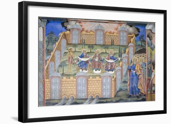 Bulgaria, Rila Monastery at Church of Nativity of Virgin-null-Framed Giclee Print