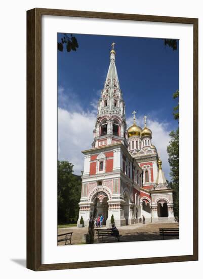 Bulgaria, Shipka, Shipka Monastery, Nativity Memorial Church-Walter Bibikow-Framed Photographic Print