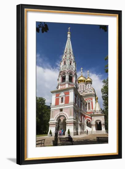 Bulgaria, Shipka, Shipka Monastery, Nativity Memorial Church-Walter Bibikow-Framed Photographic Print