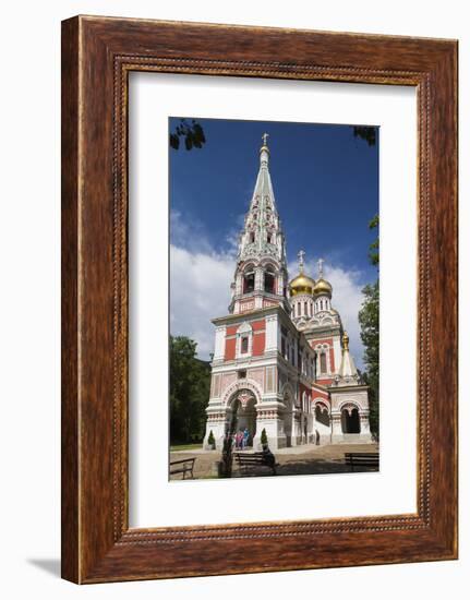 Bulgaria, Shipka, Shipka Monastery, Nativity Memorial Church-Walter Bibikow-Framed Photographic Print