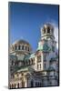 Bulgaria, Sofia, Ploshtad Alexander Nevski Square, Aleksander Nevski Church, Morning-Walter Bibikow-Mounted Photographic Print