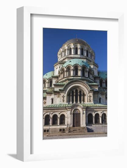 Bulgaria, Sofia, Ploshtad Alexander Nevski Square-Walter Bibikow-Framed Photographic Print
