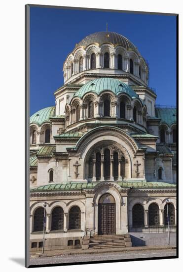 Bulgaria, Sofia, Ploshtad Alexander Nevski Square-Walter Bibikow-Mounted Photographic Print