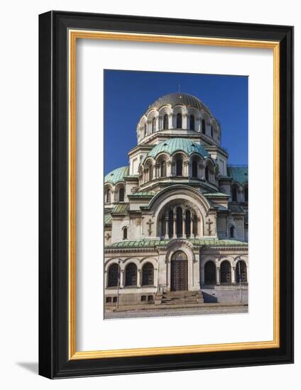 Bulgaria, Sofia, Ploshtad Alexander Nevski Square-Walter Bibikow-Framed Photographic Print