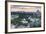 Bulgaria, Southern Mountains, Plovdiv, View from Nebet Tepe Hill, Dusk-Walter Bibikow-Framed Photographic Print