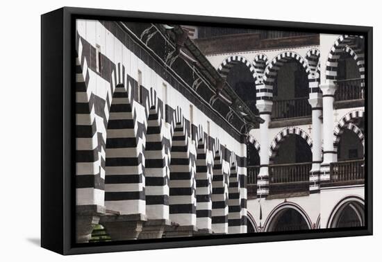 Bulgaria, Southern Mountains, Rila, Rila Monastery, Exterior-Walter Bibikow-Framed Premier Image Canvas