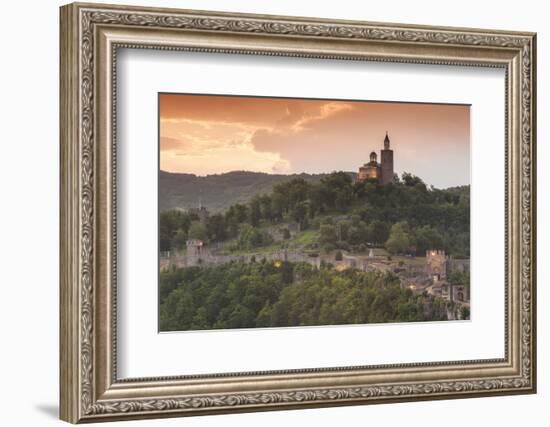 Bulgaria, Veliko Tarnovo, Asenova, Tsarevets Fortress, Dawn-Walter Bibikow-Framed Photographic Print