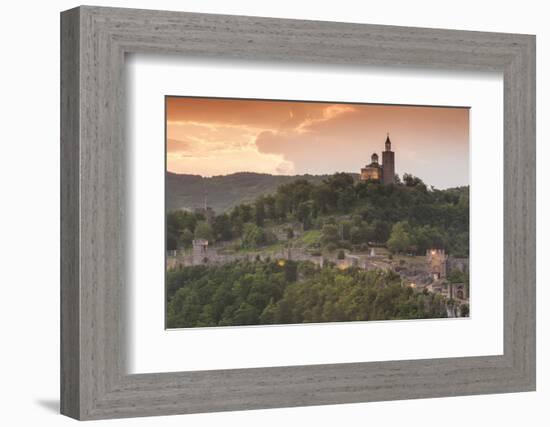 Bulgaria, Veliko Tarnovo, Asenova, Tsarevets Fortress, Dawn-Walter Bibikow-Framed Photographic Print