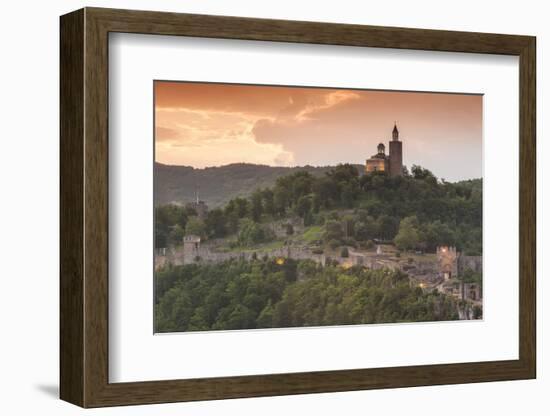 Bulgaria, Veliko Tarnovo, Asenova, Tsarevets Fortress, Dawn-Walter Bibikow-Framed Photographic Print