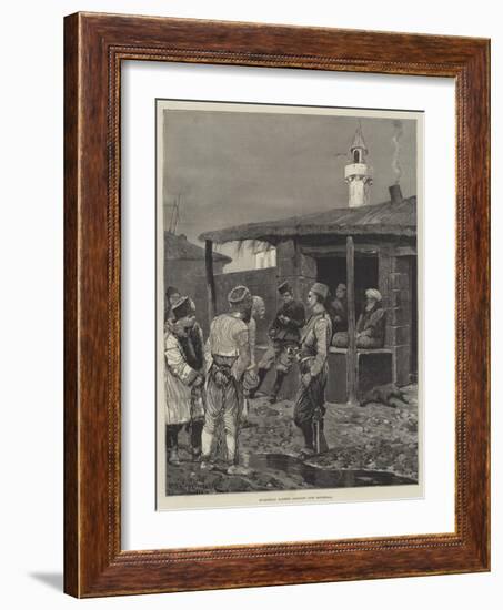 Bulgarian Bandits Brought into Roumelia-Richard Caton Woodville II-Framed Giclee Print