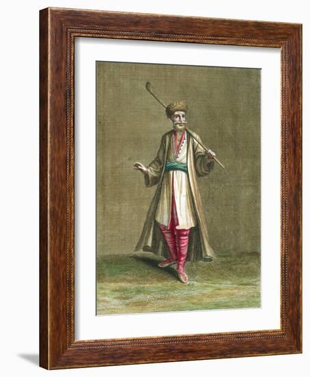 Bulgarian Costume from 'Recueil De Costumes Du Levant', 1707-8-null-Framed Giclee Print